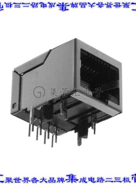 J0073D01BNL 接插件连接器CONN JACK 1PORT 100 BASE-TX PCB