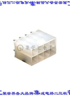 444720854 0444720854针座连接器8POS接头2排4.2mm公形插针通孔直