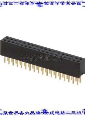20021311-00036T4LF 针座连接器36POS插座2排1.27mm母形插口通孔