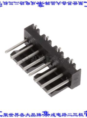 1744382-8 针座连接器8POS接头2.54mm公形插针表贴SMD锡