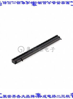 877153909 0877153909卡边缘连接器230POS母头2排1mm黑色镀金