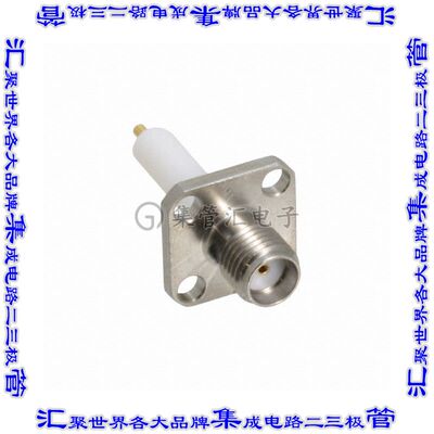 901-9204-CCSF 同轴连接器SMA插孔母形插口焊接50欧姆面板安装