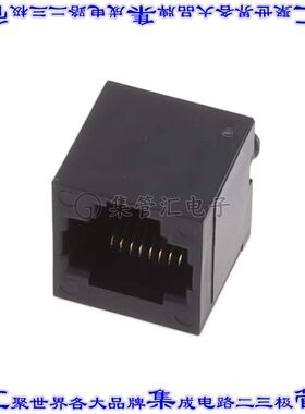 90598-006LF 接插件连接器CONN MOD JACK 8P8C VERT UNSHLD