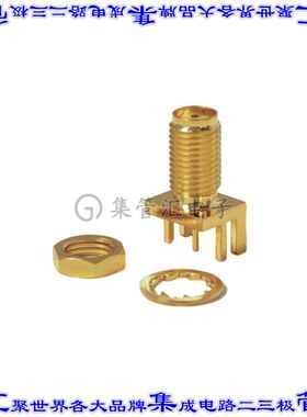 BU-1420701871 同轴连接器SMA插孔母形插口焊接50欧姆板边缘