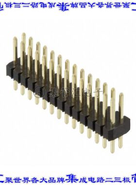 62202821121 针座连接器28POS接头2排1.27mm公形插针通孔直针镀金
