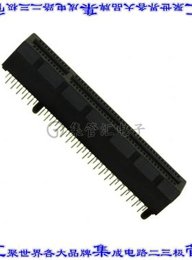 10018784-10202TLF 卡边缘连接器98POS母头2排1mm黑色镀金