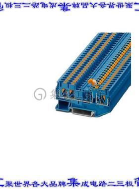 3211663 端子块连接器3POS断连5.2mm蓝色12-26AWG