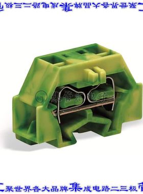 260-337 接线板专用连接器4POS中等8.0mm绿色黄色
