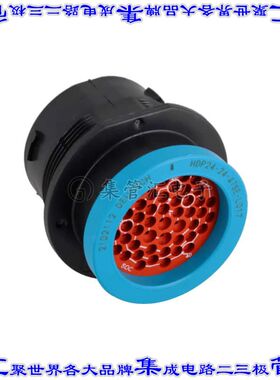 HDP24-24-47SE-L017 圆形连接器47POS插座外壳用于母插口黑色面板