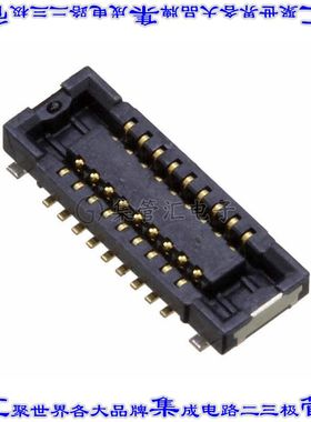 AXE518124 板对板连接器18POS插口中央触点带2排0.4mm表贴SMD镀金