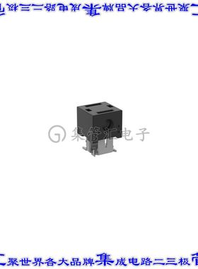 474337-E 连接器1POS单条导线表面贴装直角IDC24-26AWG黑色