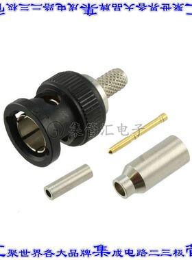 HBC179DT 同轴连接器BNCHD插头公引脚压接75欧姆自由悬挂