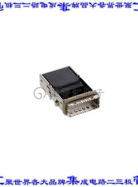 2291931-1 插拔式连接器140POS带机架的插座CDFP通孔直角压配