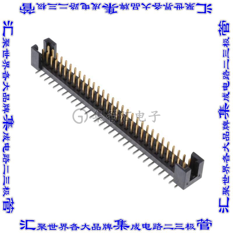 TSSH-130-01-L-DV-A 针座连接器60POS接头2排2.54mm公形插针表贴S