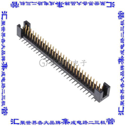 TSSH-130-01-L-DV-A 针座连接器60POS接头2排2.54mm公形插针表贴S