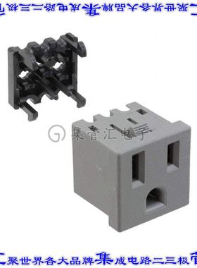 1-208979-1 接插件连接器PWR ENT RCPT NEMA5-15 PANEL IDC
