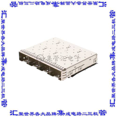 2198722-1 连接器接插件CONN ZSFP+ CAGE 1X4 PRESSFIT R/A