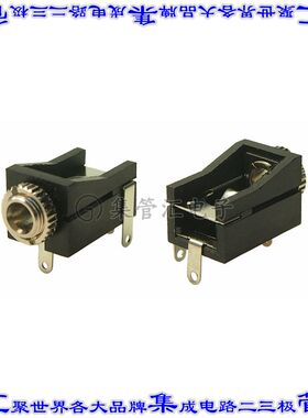 FC68118 接插件连接器3.5MM JACK M6 METAL NOSE+ NUT