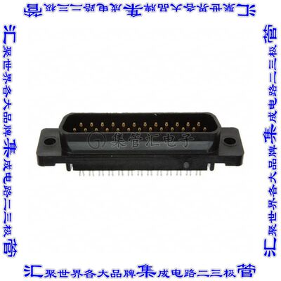 1658615-2 连接器25POS插头公引脚2排D-Sub自由悬挂