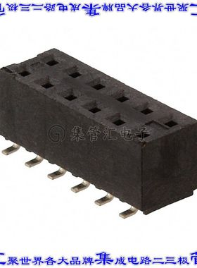 791098405 0791098405针座连接器12POS插座2排2mm母形插口表贴SMD