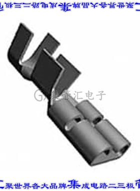 63608-2 快速连接器端子母头4.75mm压接16-20AWG