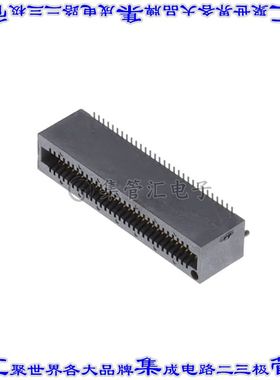 MEC1-130-02-L-D-NP-A-K-TR 卡边缘连接器60POS母头2排1mm黑色镀