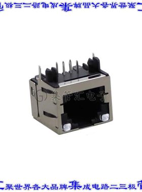 438600011 0438600011接插件连接器CONN MOD JACK 6P6C R/A SHIEL