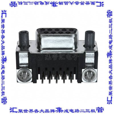 5788797-1 连接器9POS插座母插口2排D-Sub通孔直角