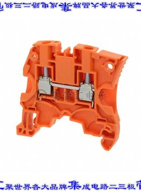 1SNK506030R0000 端子块连接器2POS馈通式6.0mm橙色10-24AWG