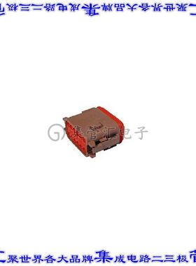 DT06-12SD-P012 矩形连接器外壳12POS插头2排母形插口灰色自由悬