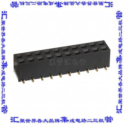 NPPN102FFKS-RC 针座连接器20POS插座2排2mm母形插口表贴SMD镀金