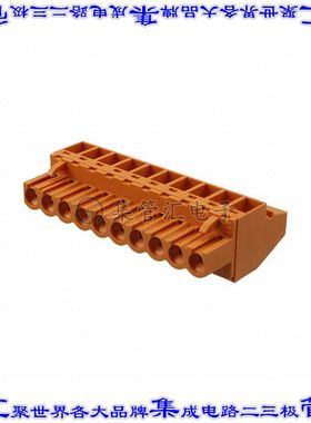 1948080000 端子块连接器10POS插头母插口5.08mm橙色自由悬挂