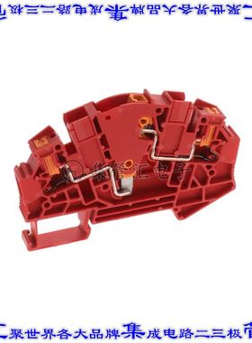 1350427 端子块连接器2POS断连8.2mm红色10-26AWG
