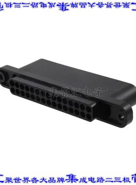 213974-1 矩形连接器外壳30POS插座2排5mm公形引脚黑色面板安装