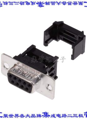 L17DEFRA09SC309 连接器9POS插座母插口2排D-Sub自由悬挂