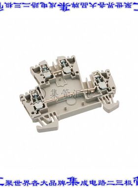 1041100000 端子块连接器4POS馈通式2排5.1mm米色12-30AWG