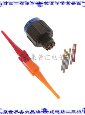 D3899926WA98SN 圆形连接器3POS插头母插口压接镀金自由悬挂