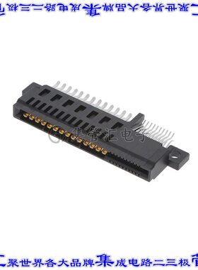 10122859-009LF 卡边缘连接器48(20+28电源)母头2排黑色镀金