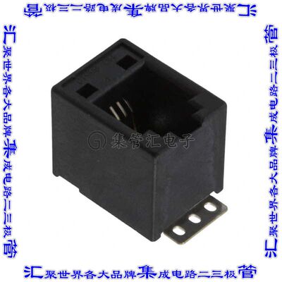 855135004 0855135004接插件连接器CONN MOD JACK 4P4C VERT UNSH