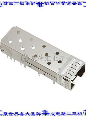 10099100-011LF 插拔式连接器机架SFP+通孔直角压配