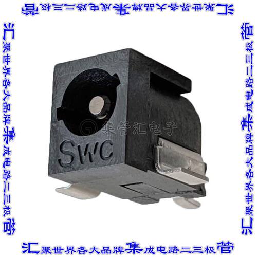 RASM722BKZ 接插件连接器DC POWER JACK, BKZ LOCKING SERIE