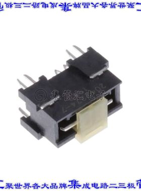 2042274-7 背板连接器2POS接头公型刀片通孔黑色