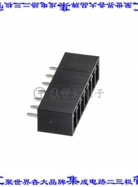 395111007 0395111007端子块连接器7POS接头公引脚带罩3.81mm黑色