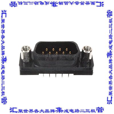 745071-2 连接器9POS插头公引脚2排D-Sub通孔