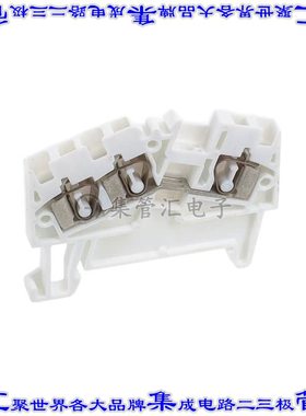 AS2.5/3/W 端子块连接器3POS馈通式5.0mm白色12-22AWG