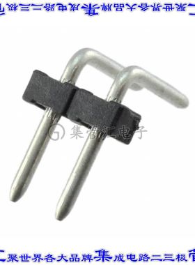 1737019 端子块连接器2POS接头公引脚无罩3.5mm黑色90DEG通孔