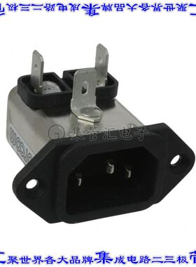 3EEA2 电源接入连接器3POS插座公型片状插脚IEC320-C14面板安装法