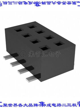 CLP-104-02-F-D-BE-TR 针座连接器8POS插座2排1.27mm母形插口表贴