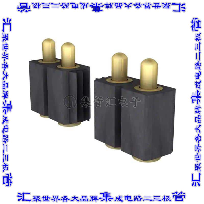 811-SS-006-30-681101-CLIP 弹簧式连接器6POS活塞型2.54mm表面贴