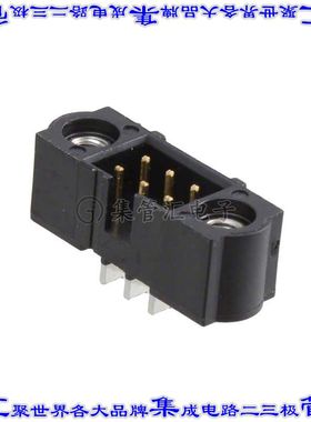 M80-5320642 针座连接器6POS接头2排2mm公形插针表贴SMD镀金
